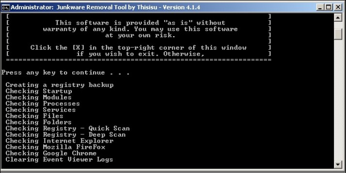 如何刪除hao123這類的網頁綁架 – 試試 Junkware Removal Tool 吧!