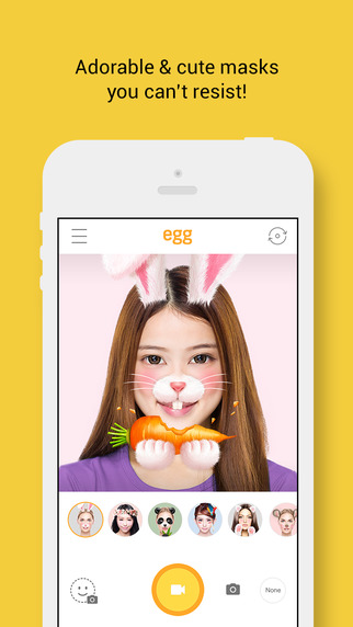 搞笑攝影app egg 艾革 – 讓你1秒變身的相機