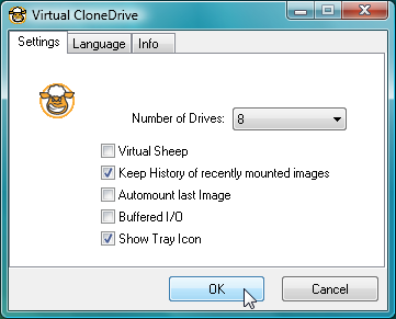 虛擬光碟機軟體下載 Virtual CloneDrive