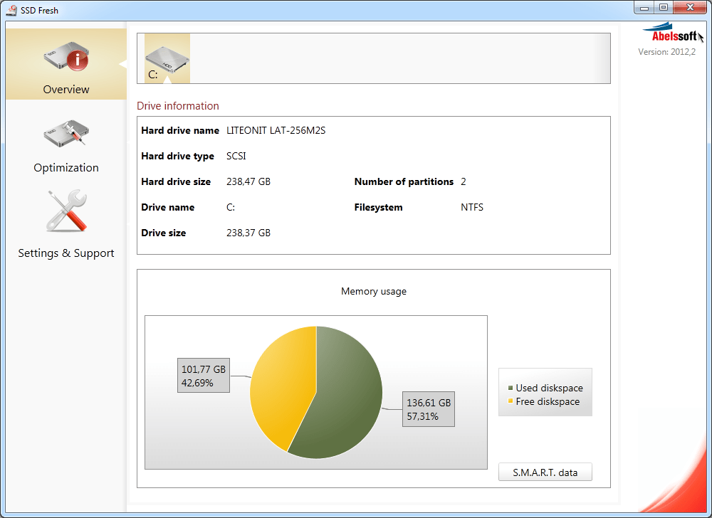 SSD加速軟體 SSD Fresh 免安裝