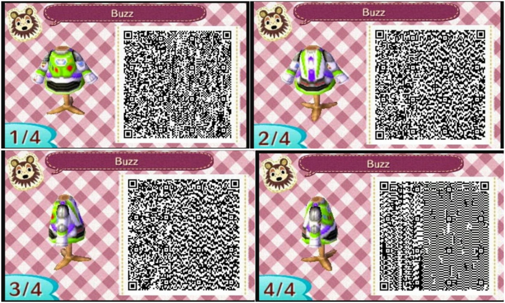 動物森友會衣服設計QR Code掃描教學 馬上變身動漫角色