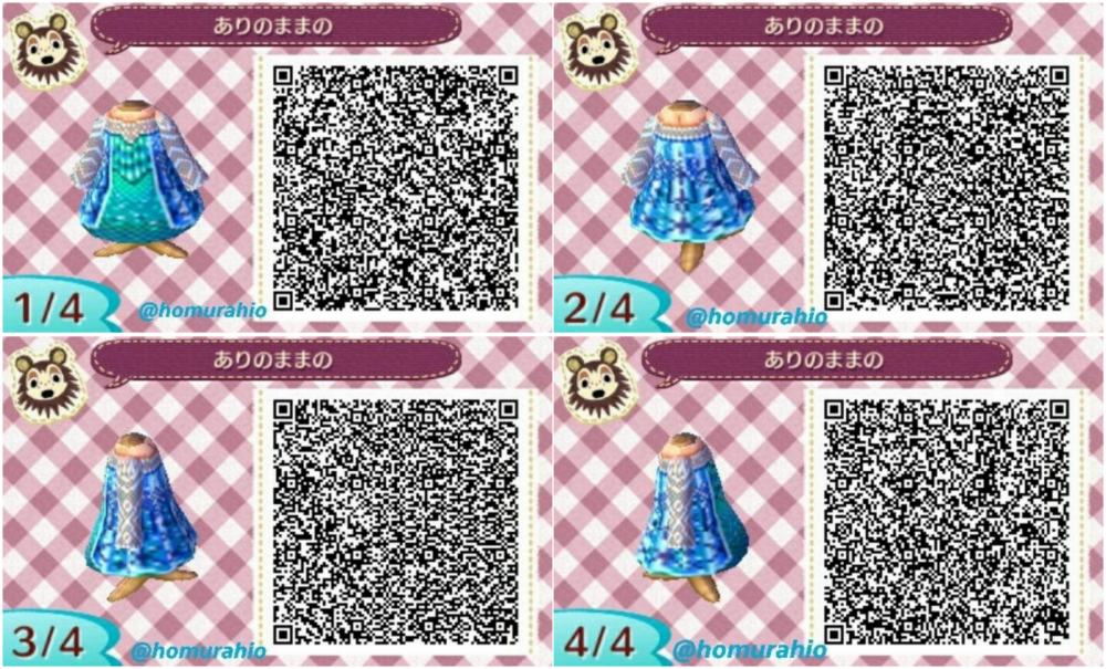 動物森友會衣服設計QR Code掃描教學 馬上變身動漫角色