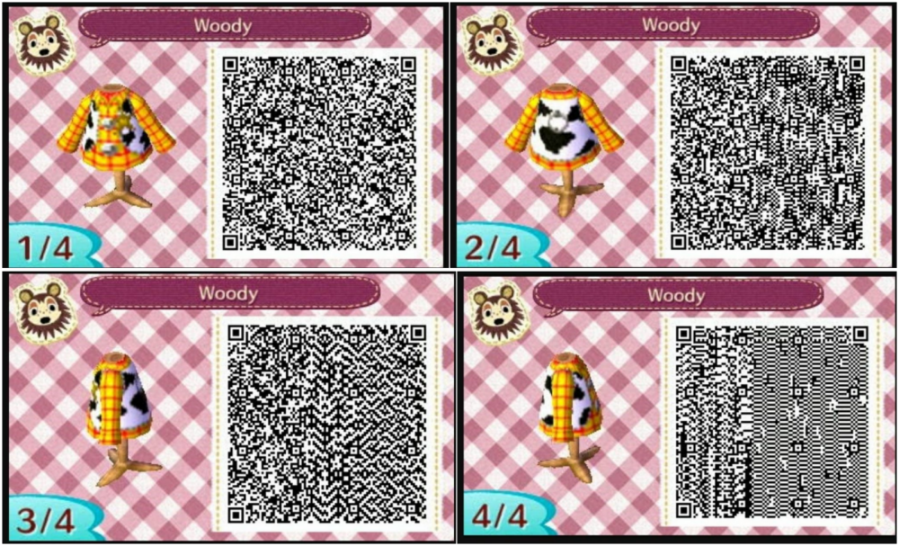 動物森友會衣服設計QR Code掃描教學 馬上變身動漫角色