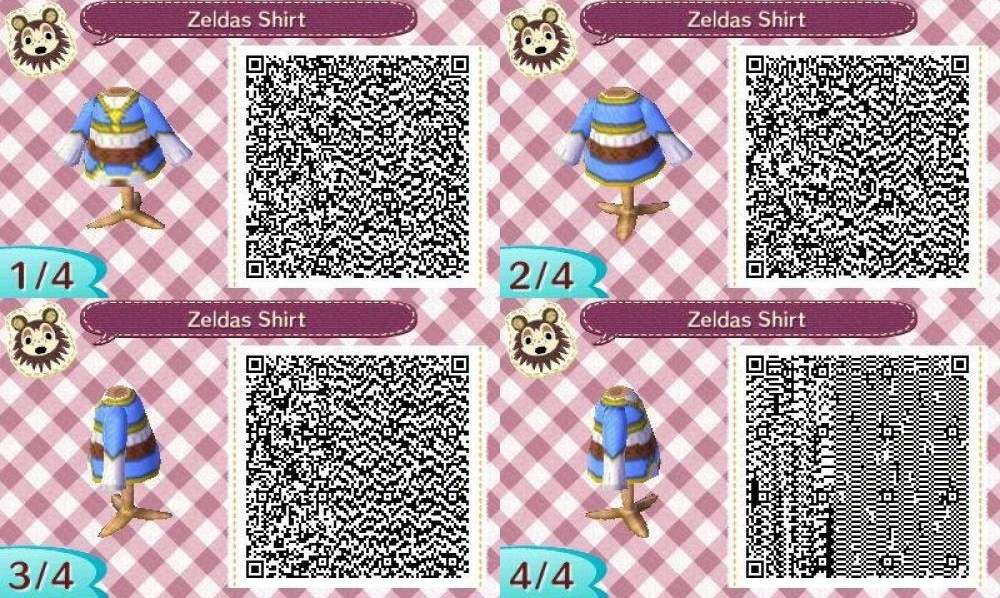 動物森友會衣服設計QR Code掃描教學 馬上變身動漫角色