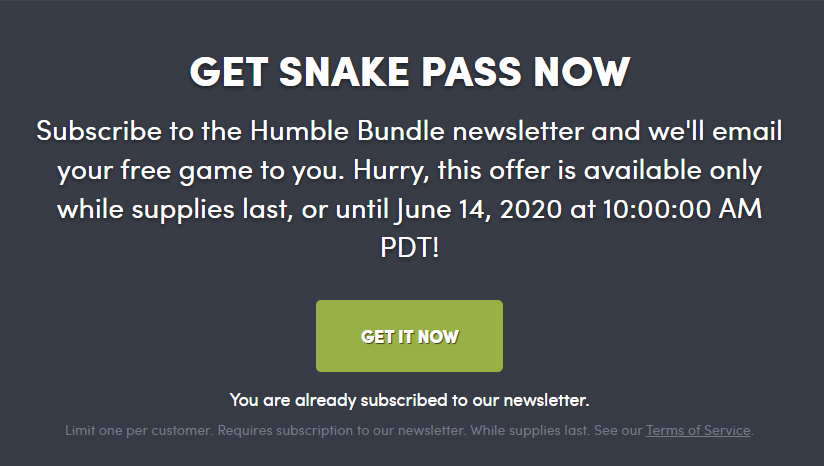 方舟：生存進化, 侍魂 NeoGeo 典藏輯, Snake Pass 限時免費遊戲大放送