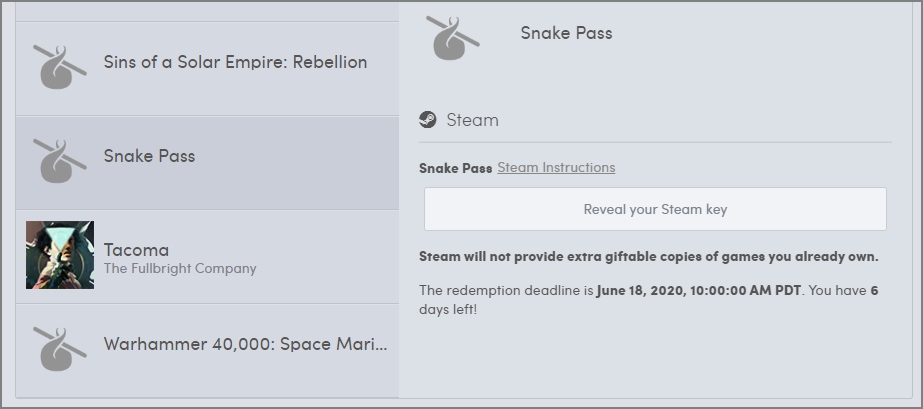 方舟：生存進化, 侍魂 NeoGeo 典藏輯, Snake Pass 限時免費遊戲大放送