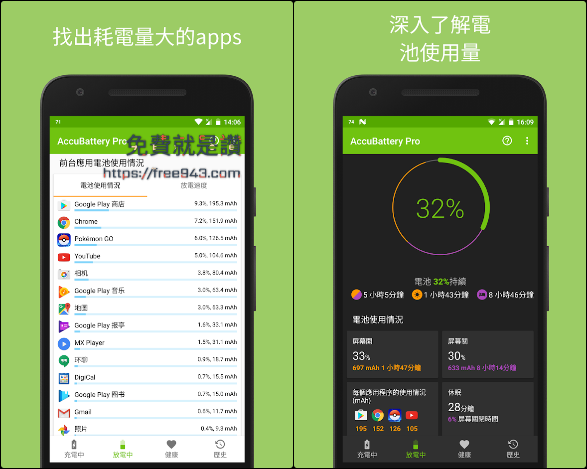 Accubattery 電池健康