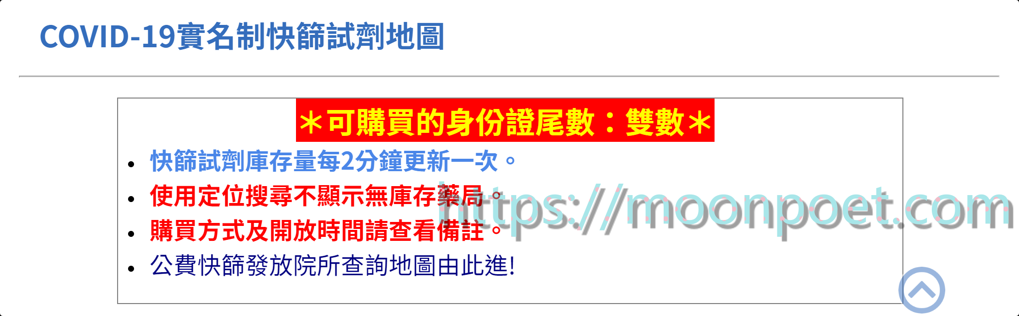快篩試劑地圖 告訴你哪裡買的到實聯制快篩劑