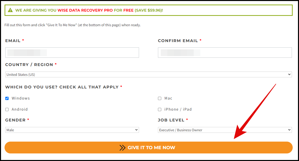 [限時免費]Wise Data Recovery PRO 可靠的檔案恢復解決方案