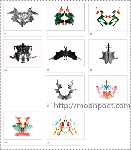 [Google Doodle]Hermann Rorschach 瑞士心理分析家 129歲冥誕紀念