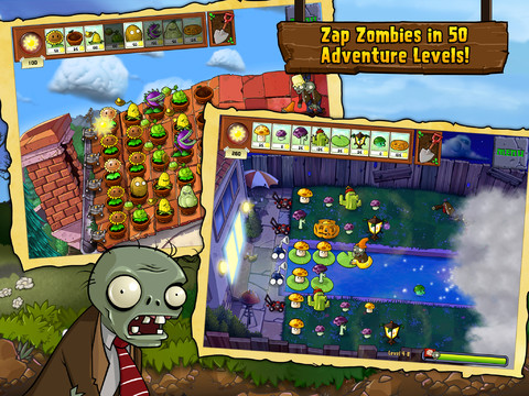 plants vs zombies完整版下載 for iOS