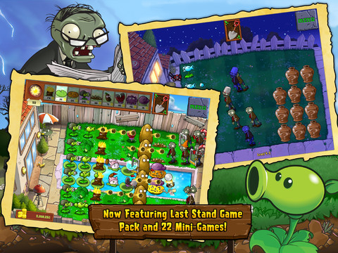 plants vs zombies完整版下載 for iOS