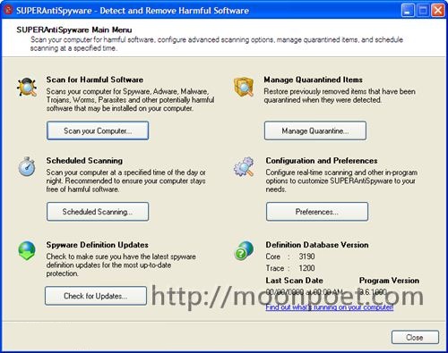 惡意軟體移除工具 SuperAntiSpyware 免安裝版