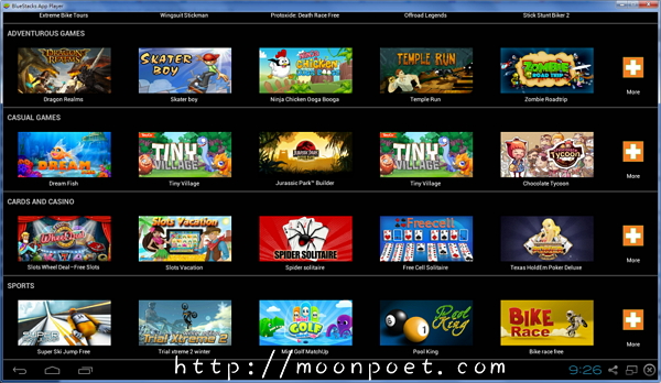 Android模擬器 Bluestack 用電腦玩Android遊戲APP