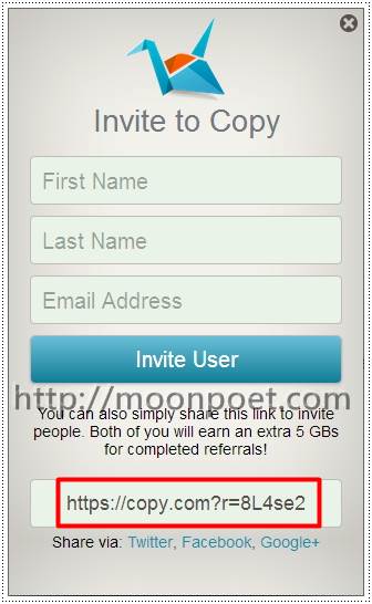 copy雲端空間 申請帳號就送15GB
