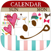 可愛月曆下載 – 女孩們的電子手帳本