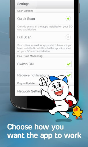 LINE Antivirus 即時通訊軟體跨界手機防毒app