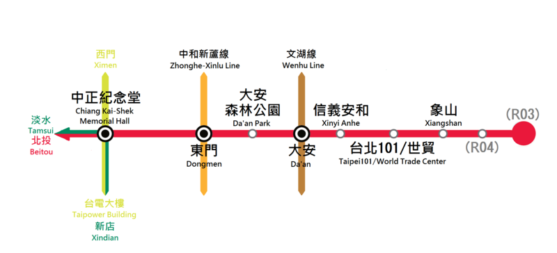 信義線捷運路線圖 何時通車