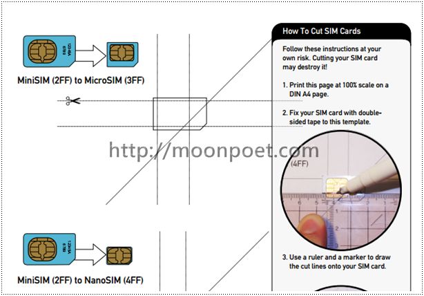 iphone 5 sim 卡換不到嗎? – nano sim diy 教學