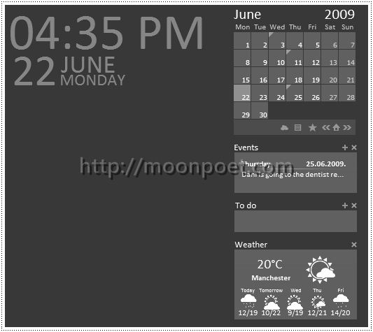行事曆軟體 rainlendar 行事曆軟體 rainlendar