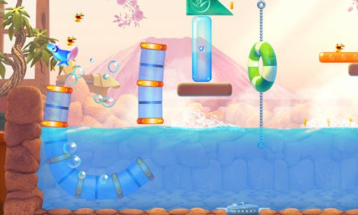 [限時免費下載]Shark Dash 鯊魚吃鴨子益智遊戲